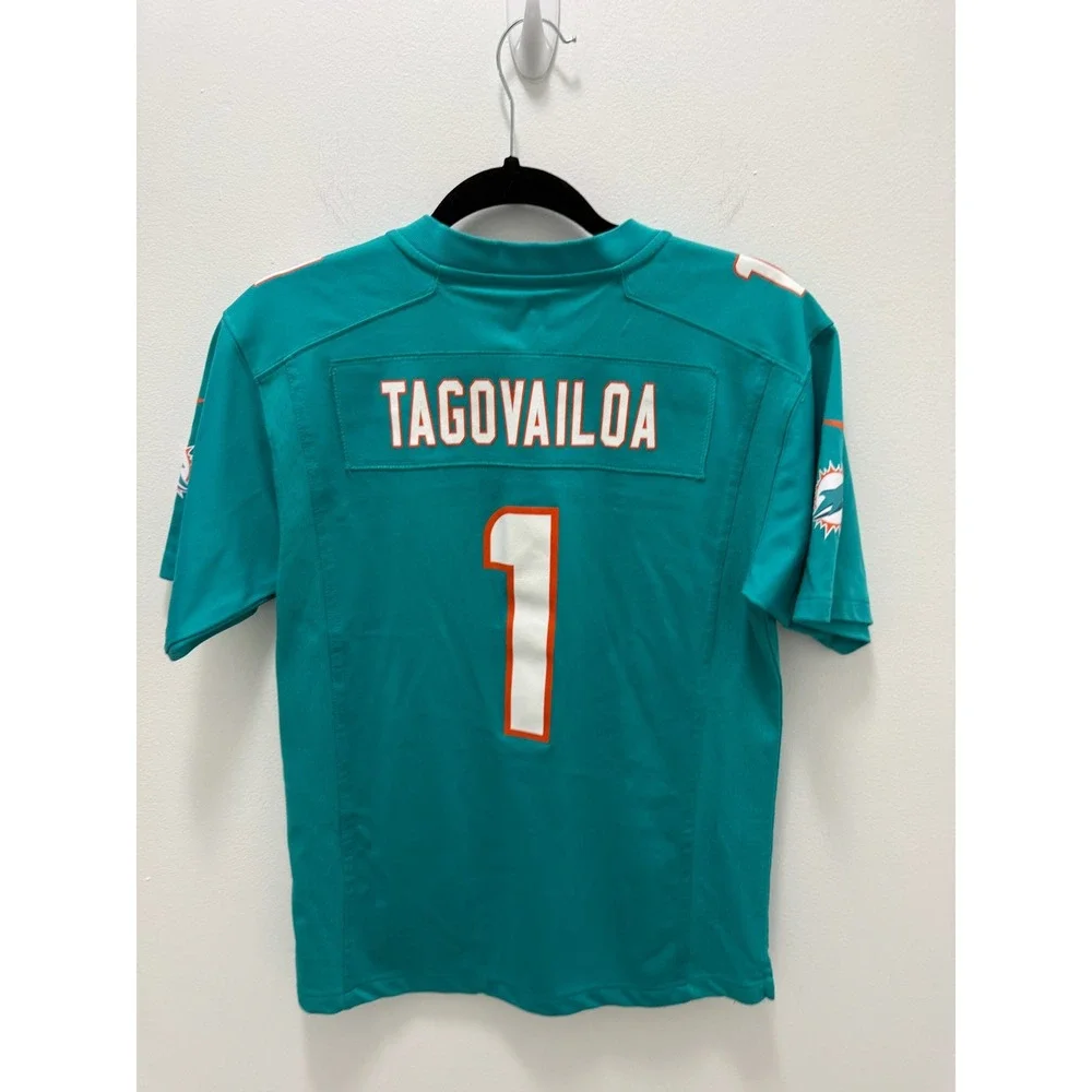 Nike Miami Dolphins Tua Tagovailoa Jersey Aqua Womens Large NFL On Field #1